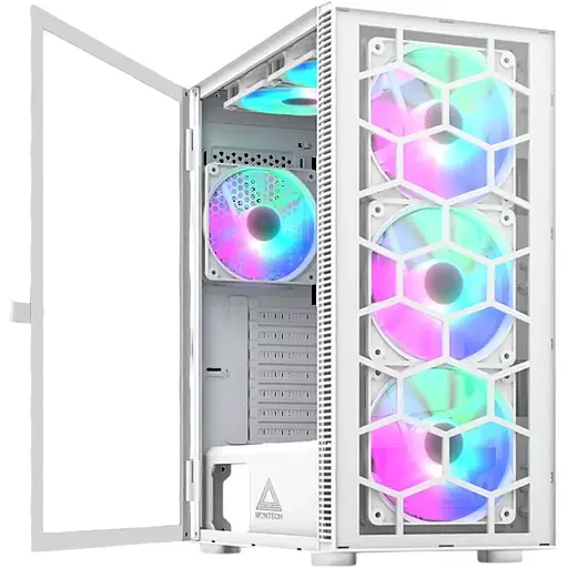 Корпус Montech X3 Glass White [143902] - фото 2