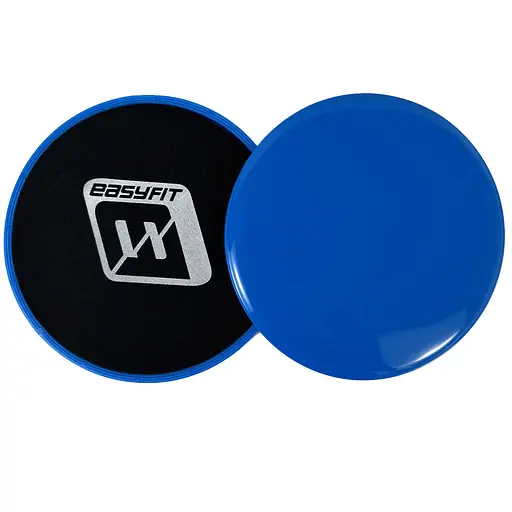 Диски для глайдинга EasyFit синие (пара) (EF-1425-BE) - фото 1