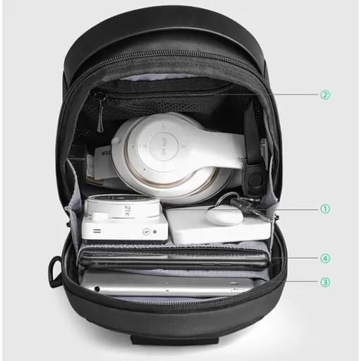 Сумка через плечо Mark Ryden 7507 6л для планшета до 9.7' Black (17593) - фото 4