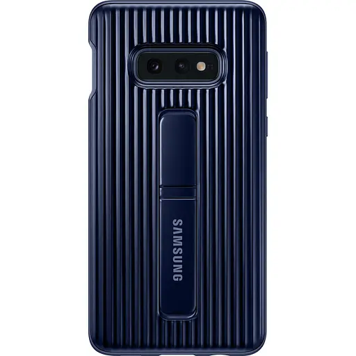 Оригінальний чохол із підставкою Protective Standing Cover для Samsung Galaxy S10e Blue Navy EF-RG970CLEGRU