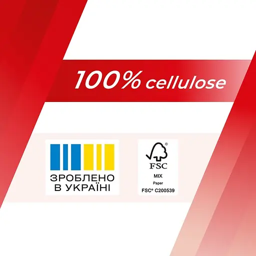 Рушник паперовий Кохавинська папірня Extra Absortion білий  - фото 2