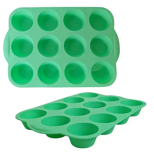 Силиконовая форма для мафинов на 12 шт. Gusto GT-S-203 30 х 20 х 3 см (138646)