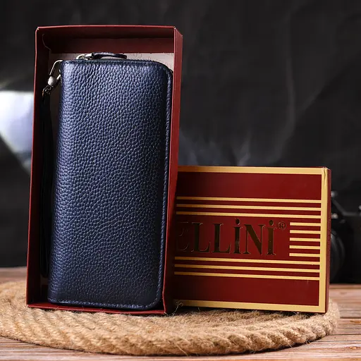 Женский кожаный кошелек Canpellini 19х9.5х2.5 см acs0025125 - фото 7