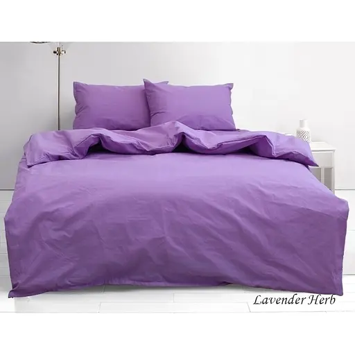 Комплект постільної білизни TAG Tekstil Сімейний Лавандовий 000163432 (Lavender Herb)