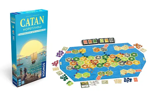 Catan: Мореходы (доп. 5-6 игроков) Rozum - Настольная игра (R103UA) - фото 3