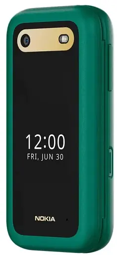 Телефон Nokia 2660 Flip TA-1469 DS Green UA UCRF - фото 4