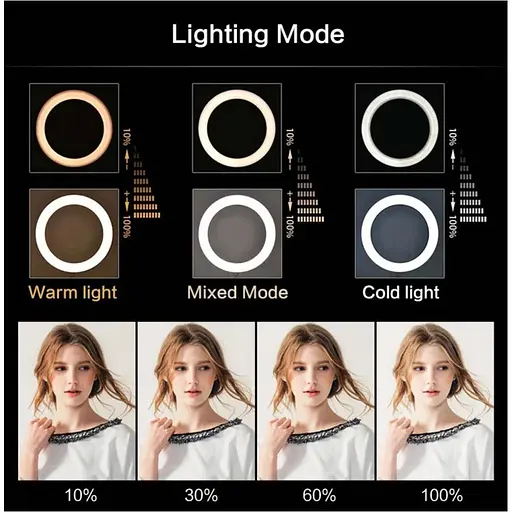 Кільцева LED лампа DK NNM-45 45см [122024] - фото 2