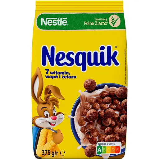 Сухий сніданок Nestle Nesquik з вітамінами та мінеральними речовинами 375 г