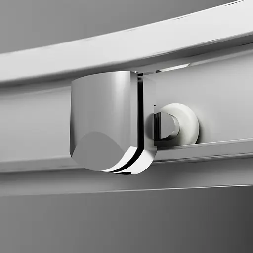 Душевая кабина Am.Pm Gem 100x100 см без поддона хром матовый W90UG-401 -100MT, Универсальная, прозрачная, хром матовый - фото 8