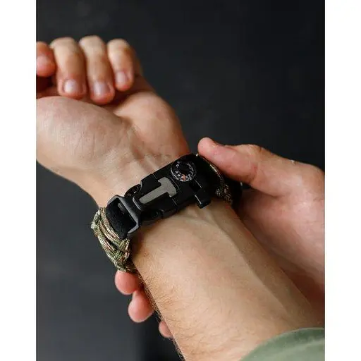 Часы мужские наручные Hemsut Military с компасом (Камуфляж) - фото 7