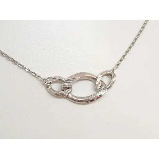 Серебряное колье Qvaliz. 908-PL130 - фото 2