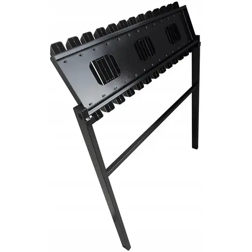 Скамейка на кладбище Chomik Twist складная 100см черный - фото 7