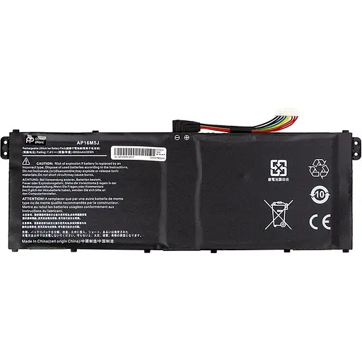 Акумулятор PowerPlant для ноутбуків Acer Aspire 1 A114-32 (AP16M5J) 7.4V 4800mAh