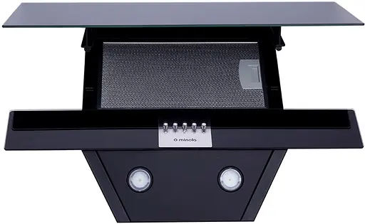 Вытяжка Minola HDN 6212 BL/INOX 700 LED наклонная - фото 6