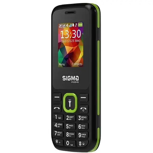 Мобильный телефон Sigma X-Style 171 Mini Black-Green UA UCRF