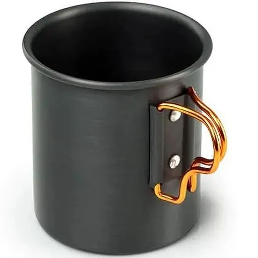 Горнятко-каструля GSI Outdoors Halulite 14 fl.oz Aluminium Bottle Cup Чорний (1099-50195)