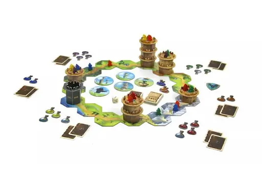 Настольная игра Capstone Games Блуждающие башни (Wandering Towers) (англ.) (ABTOW01) - фото 2