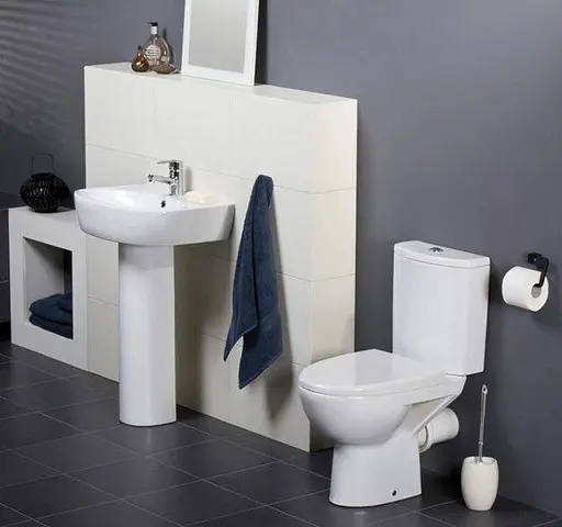 Унітаз-компакт Cersanit Parva 518 CleanOn 011 3/5 л з дюропластовим сидінням SoftClose+QuickRelease 30412 - фото 8