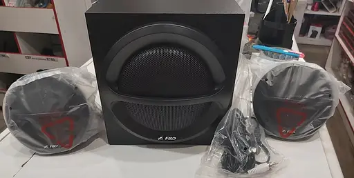 Компьютерные акустические колонки F&D A111 plus (Черный) - фото 6