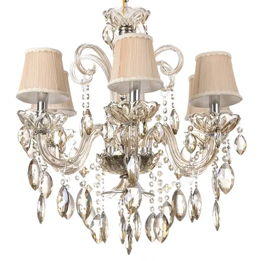 Люстра подвесная Brille хрустальная E14 CH (BCL-453S/6) - фото 2