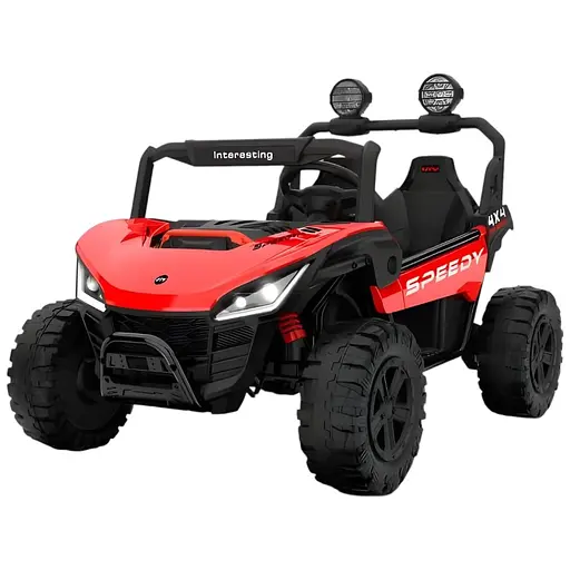 Електромобіль дитячий Bambi M 6205EBLR-3 24V 45W 12V7AH USB EVA Bluetooth червоний