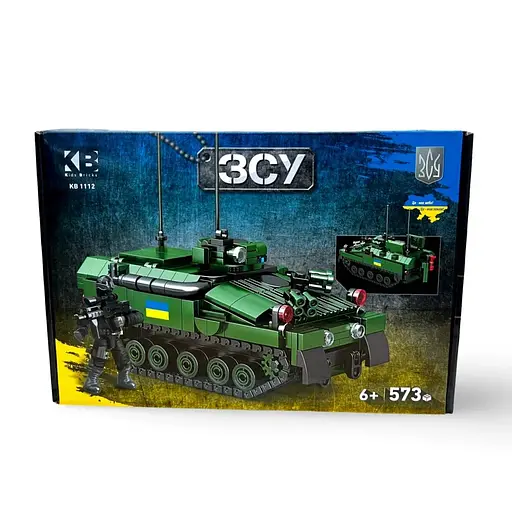 Військовий конструктор Limo Toy для хлопчиків Бронетранспортер, 573 деталей (KB 1112)