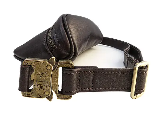 Шкіряна чоловіча сумка Newery 13х26х7 см sum0023827 - фото 4