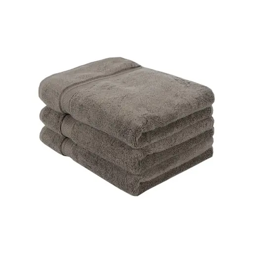 Полотенце махровое Lotus Home - Grand soft twist brown коричневое 50*90 (svt-2000022349307) - фото 2