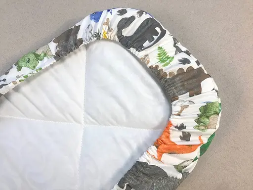 Простынь хлопковая Moontime в коляску "Дино" - фото 3