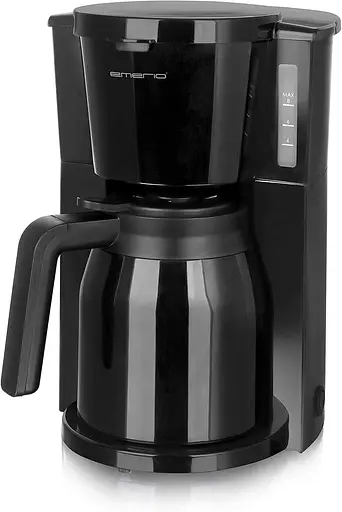 Кавомашина з фільтром Emerio CME-125050 з 2 термоглечиками, 900 Вт, до 8 чашок в одному проході Поворотний фільтр 1 x 4 - фото 2