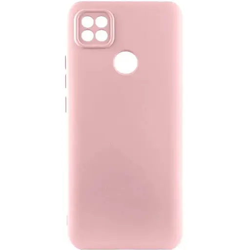 Чохол TPU Getman Liquid Silk Full Camera для Xiaomi Redmi 9C Рожевий / Pink