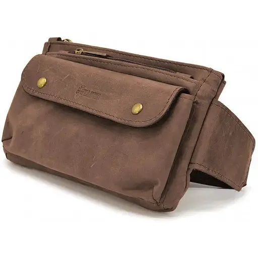 Шкіряна бананка Tarwa 24х15х3 см sum0025644 - фото 1