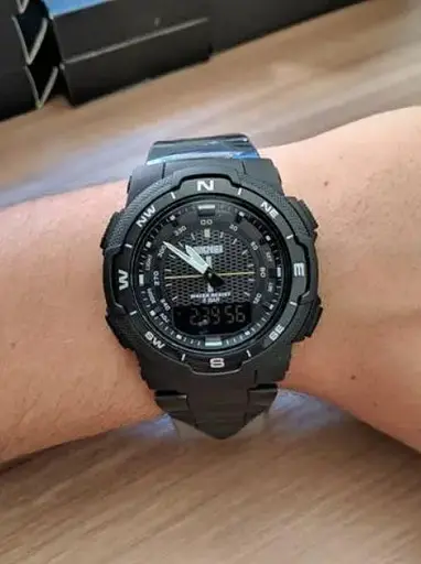 Чоловічий годинник Skmei 1370 Marshal Чорні - фото 6