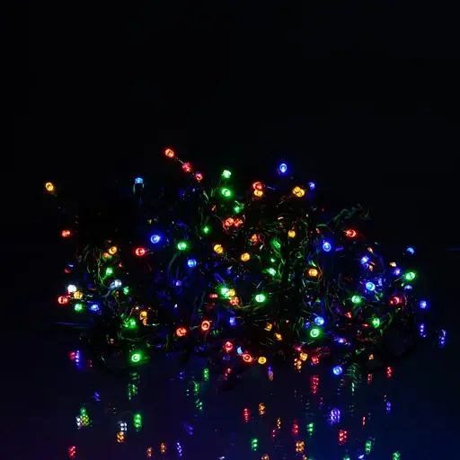 Вулична гірлянда Бахрома GarlandoPro 20 м 335 LED чорний дріт Мультиколор20MBML