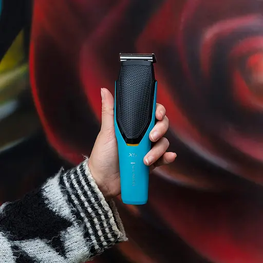 Машинка для стрижки Remington Power X Series X5, сеть+аккум., роторный мотор, насадок-4, сталь, черно-бирюзовый - фото 2