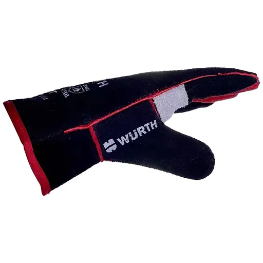 Перчатки сварщика Wurth 10.5IN кожа пара р. L черные (0984310001)