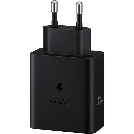Зарядний пристрій Samsung 50Вт 2xUSB-С, кабель USB-C USB-C, 1.8м, чорний (EP-T5020XBEGEU) - фото 3