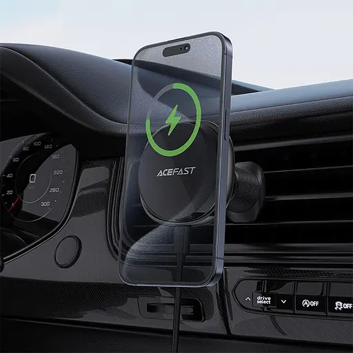 Автомобильное крепление Acefast для смартфона D31 Magnetic wireless charging - фото 8