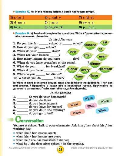 Англійська мова 3 клас. Розвиваємо уміння спілкування - фото 4