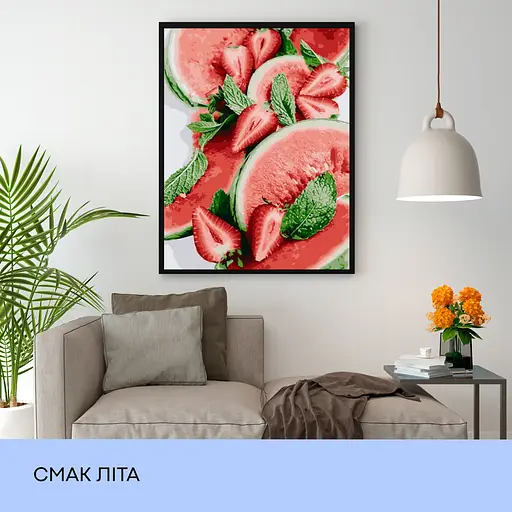 Набір для розпису по номерах "Смак літа" 40*50 см - фото 3
