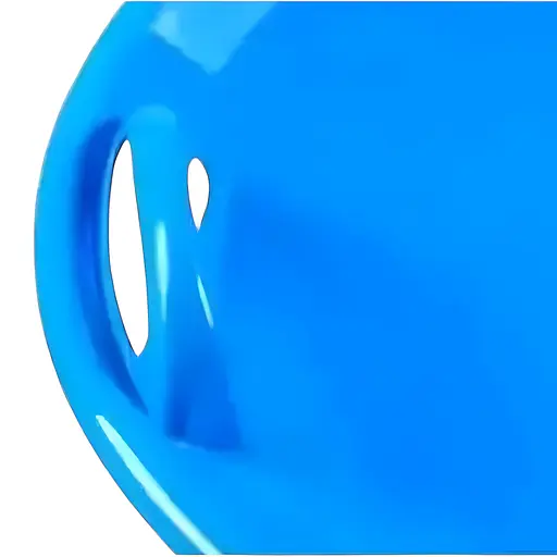 Детские сани-ледянка Л70482, пластиковые, голубой цвет, 60x60x10 см - фото 2