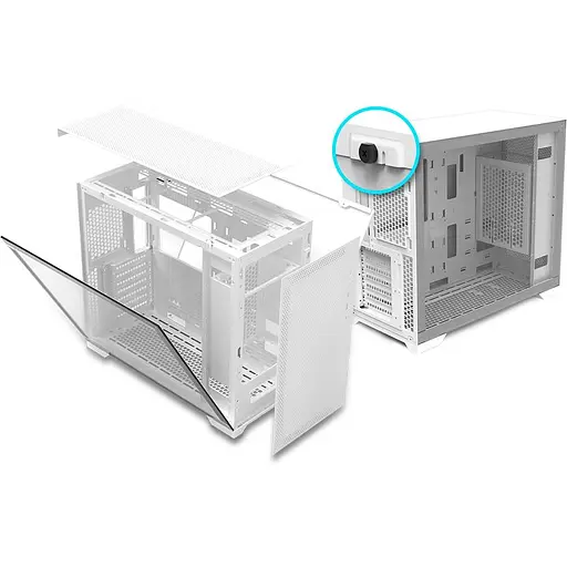 Корпус FSP CMT580W без блока питания, белый (CMT580W) - фото 6