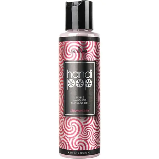 Гель для масажу Sensuva Handipop Strawberry, 125 мл