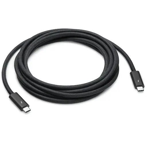 Кабель Apple Thunderbolt 4 (USB-C) Pro Cable 3 метра черный (MWP02)