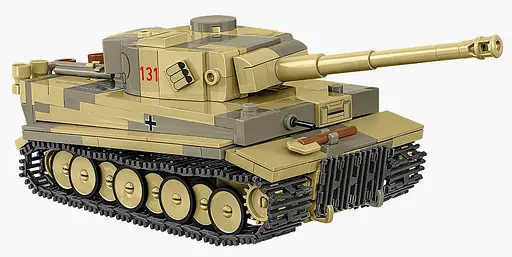 Конструктор дитячий танк PANZER VI TIGER I no. 131 COBI 2734 - фото 2