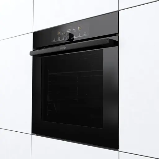 Духовой шкаф электрический Gorenje A+ 77 л дисплей пиролиз черный - фото 4