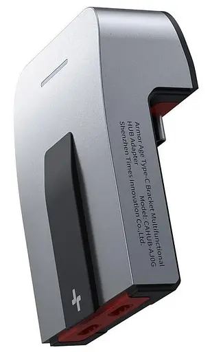 USB-Хаб Baseus Armor Age Type-C Bracket Multifunctional HUB Adapter Space Gray (CAHUB-AJ0G) - фото 4