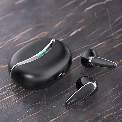 Бездротові Bluetooth навушники-вкладиші TWS BX18 з шумозаглушенням Чорні - фото 7