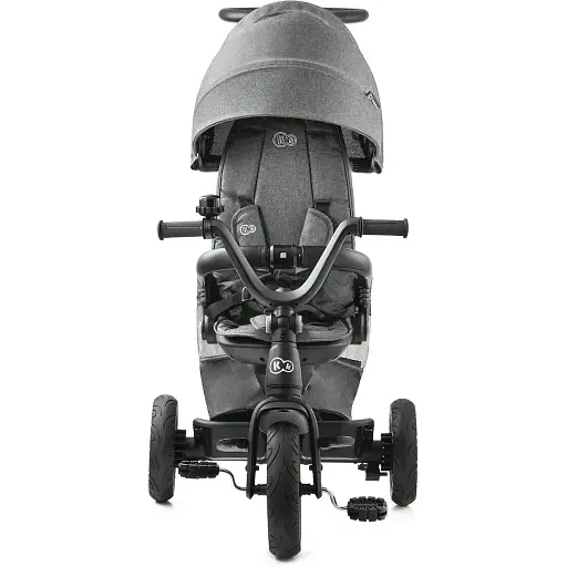 Трехколесный велосипед Kinderkraft Easytwist Platinum Grey (KKRETWIGRY0000) - фото 3