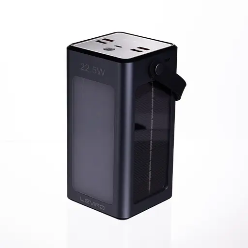 Повербанк с быстрой зарядкой и солнечной батареей 50000 mAh портативное зарядное устройство для зарядки powerbank для телефона ZoroxHP-N40 - фото 1